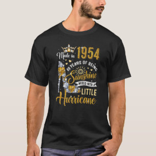 Camiseta 69 Años Hecho En 1954 Reina Diamante De Cumpleaños