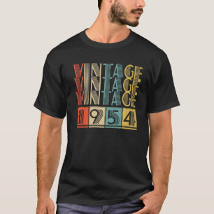 Camiseta 69 Años Hecho En 1954 Vintage 1954 69º Nacimiento