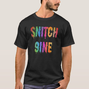 Camiseta 69 Snitch 9ine Easy Funny Halloween Costume Hip Ho
