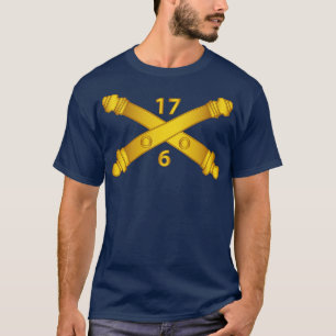 Camiseta 6.ª Bn 17ª Artillería de Campo Regt wo Txt