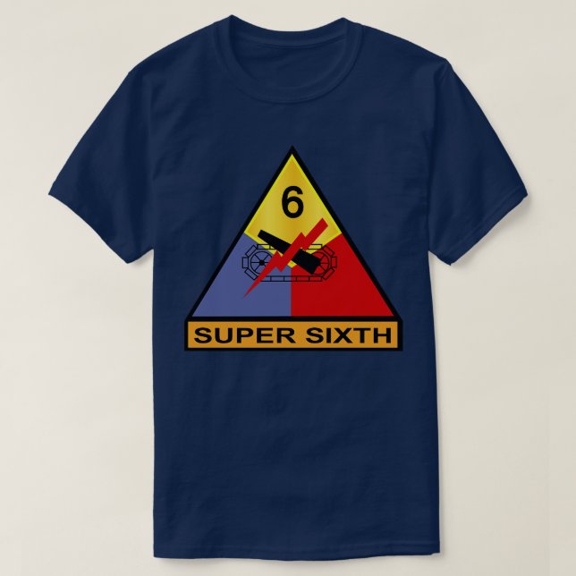 Camiseta 6.ª División Armada Súper Sexto (Diseño del anverso)