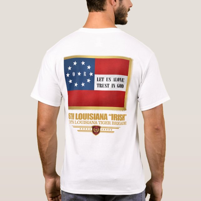Camiseta 6.ª infantería "irlandesa" de Luisiana (Reverso)