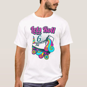 Camiseta 6.ª Ropa De Cumpleaños Unicornio
