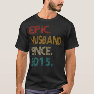 Camiseta 6.º Aniversario Boda Regídele Esposo épico Sin