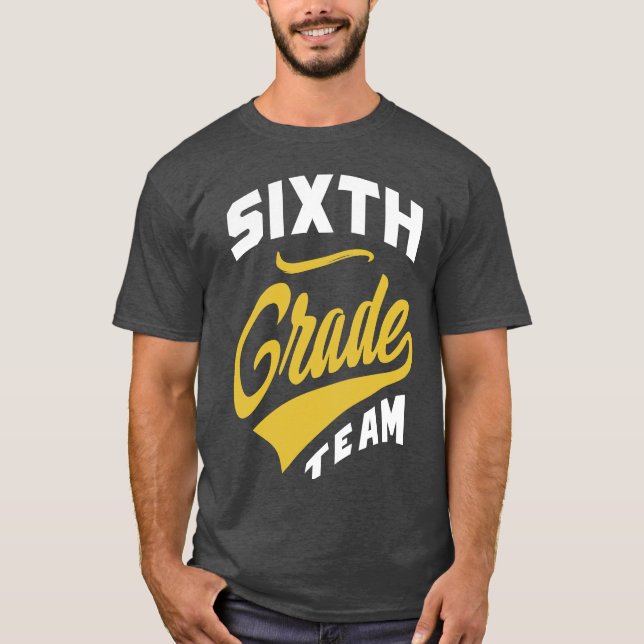 Camiseta 6.º Equipo de Grado (Anverso)