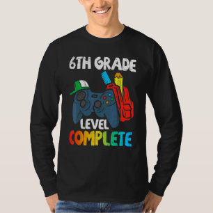 Camiseta 6.º Grado Completado El Último Día De Graduación E