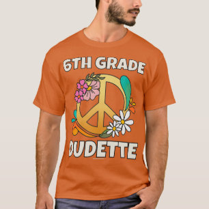 Camiseta 6.º grado Dudette de vuelta a la escuela profesor