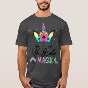 Camiseta 6.º Grado Es Escuadrón Mágico De Vuelta A La Escue