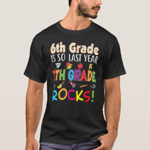 Camiseta 6.º Grado Es Tan El Año Pasado Que El Séptimo Vuel