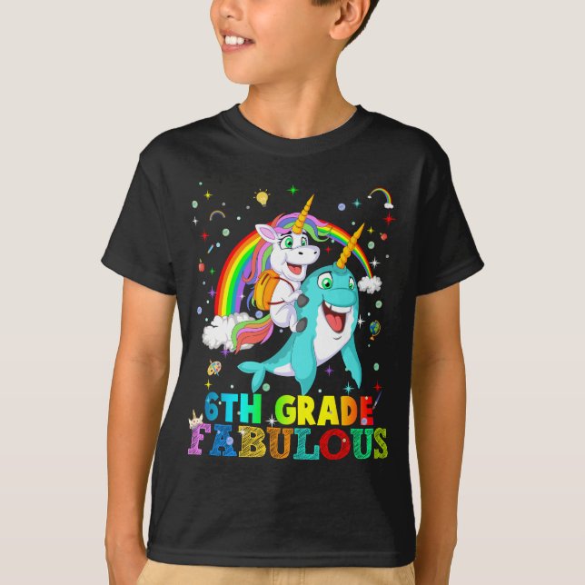 Camiseta 6.º grado fabuloso (Anverso)