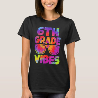 Camiseta 6.º Grado Vibes De Vuelta A Los Maestros De Estudi