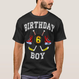Camiseta 6.º Nacimiento Hockey sobre hielo Niño de 6 años