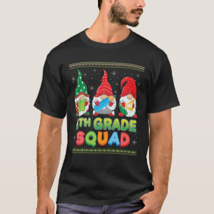 Camiseta 6.º Navidad De Escuadrón De Grado Gnomes Sexto Sué