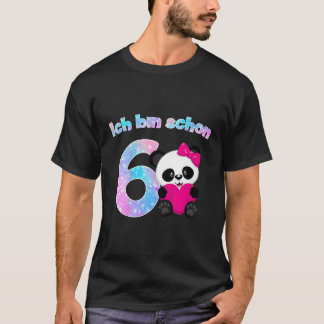 Camiseta 6.º Panda Durante 6 Años