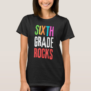 Camiseta 6.º Squad de profesores de escuela Sexto grado
