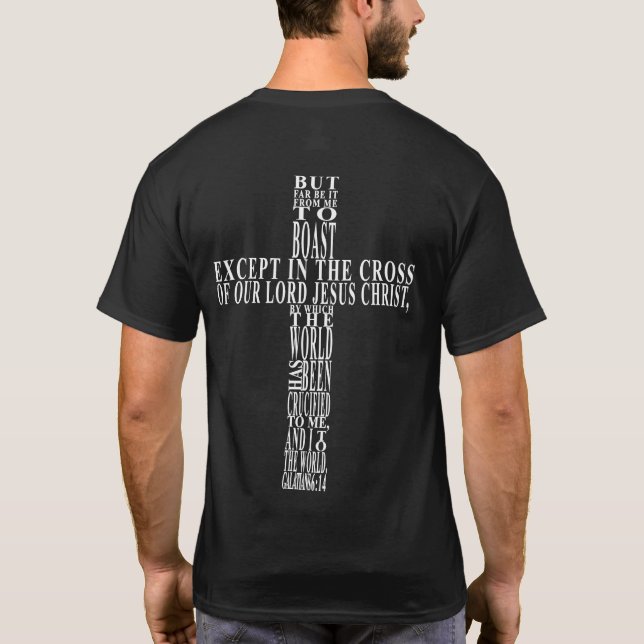 Camiseta 6:14 de GABC Galatians (Reverso)