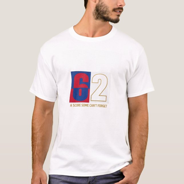 Camiseta 6-2 Puntuación Inolvidable | Fútbol Minim (Anverso)