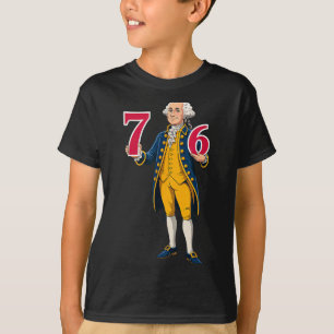 Camiseta 6 7 7 6 George Washington Seis Siete 