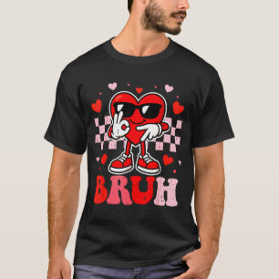 Camiseta 6 7 Bruh Divertido Día de San Valentín Corazón Sei