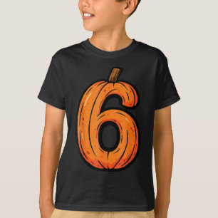 Camiseta 6 7 Calabaza Divertida Seis Siete Meme Disfraz de