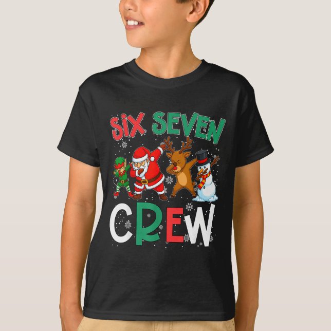 Camiseta 6 7 Christmas 6 7 Squad Gen Alpha Christmas Gen Al (Anverso)