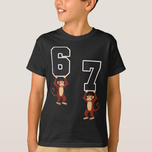 Camiseta 6 7 Divertidos maestros que juegan con disfraces d (Anverso)