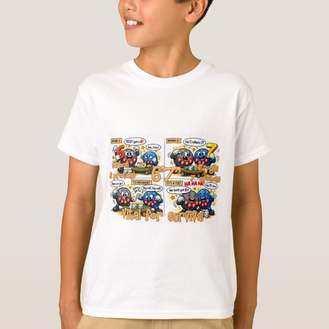 Camiseta 6’7” Elementos Químicos Vitales para la Superviven (Anverso)