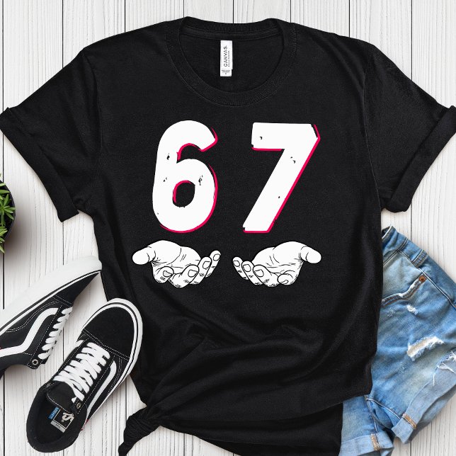 Camiseta 6 7 funny, Six Seven Meme Trendy  (Subido por el creador)