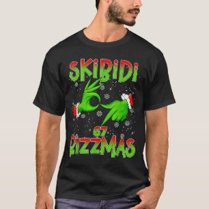 Camiseta 6 7 Navidad Skibidi Rizzmas 67 Meme Gen Alpha Sl