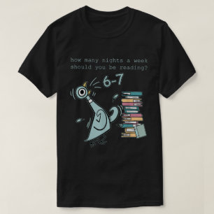 Camiseta 6-7 Noches de Lectura Profesor Meme