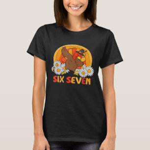Camiseta 6 7 Seis Siete Meme 67 Pavo Divertido Dabbing Día