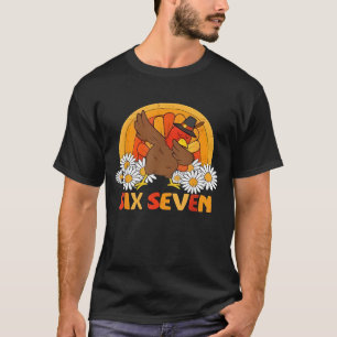 Camiseta 6 7 Seis Siete Meme 67 Pavo Divertido Dando Gracia