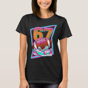 Camiseta 6 7 Seis Siete Meme Fútbol Americano Goteo Número 