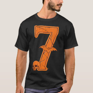 Camiseta 6 7 Seis Siete Meme Pareja Disfraz de Halloween Co