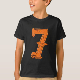 Camiseta 6 7 Seis Siete Memes Pareja Coincidencia Halloween