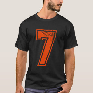 Camiseta 6 7 Spider Web Funny Halloween Costume Tee