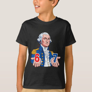 Camiseta 6 7 Washington Divertido 67 Disfraz Meme Seis Siet