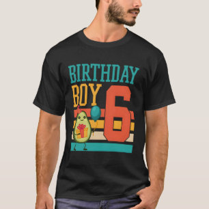 Camiseta 6 Aguacate Temático De Guac 6º Abastecimiento De P
