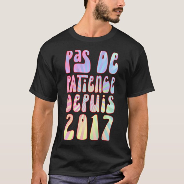 Camiseta 6 Aniversario de la República de Pas De Patience 2 (Anverso)