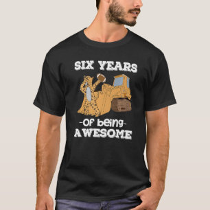 Camiseta 6 Años De Ser Muchachos Impresionantes Cheetah Bul