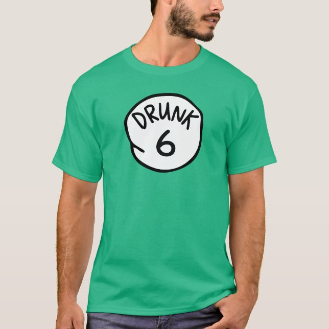 Camiseta 6 borrachos (Anverso)