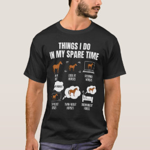 Camiseta 6 Cosas Que Hago En Mi Tiempo De Reparación, Cabal