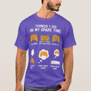 Camiseta 6 Cosas Que Hago En Mi Tiempo De Reparación Divert