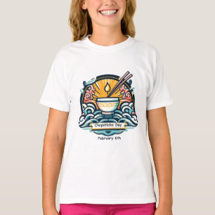 Camiseta 6 de febrero - Día de los palillos