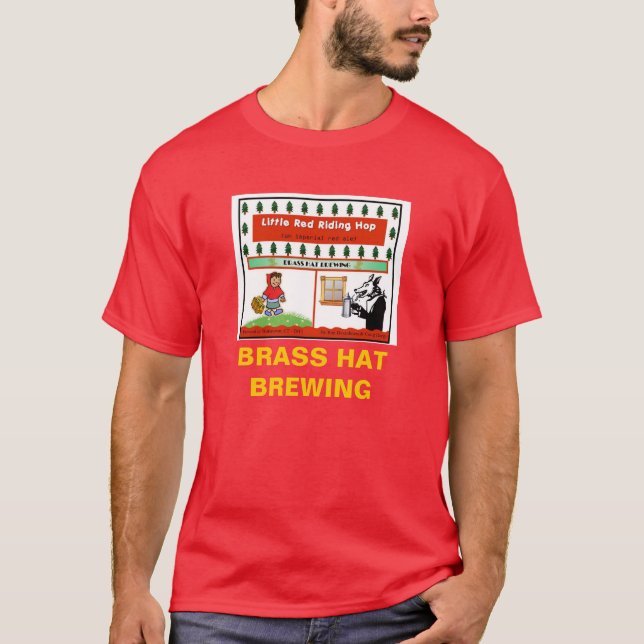 Camiseta #6 de la elaboración de la cerveza del (Anverso)