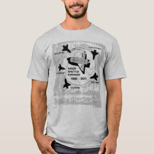 Camiseta 6 de las misiones de transbordador