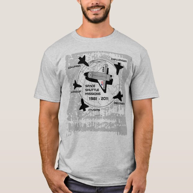 Camiseta 6 de las misiones de transbordador (Anverso)