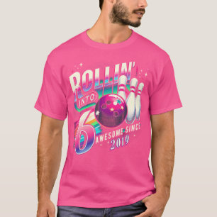 Camiseta 6 De Maravilloso Aniversario Del Fiesta De Bolos R