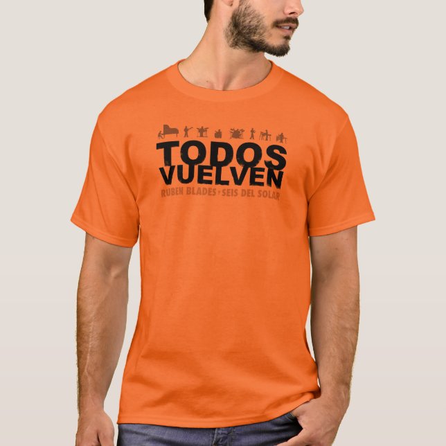 CAMISETA 6 DEL TODOS VUELVEN (Anverso)