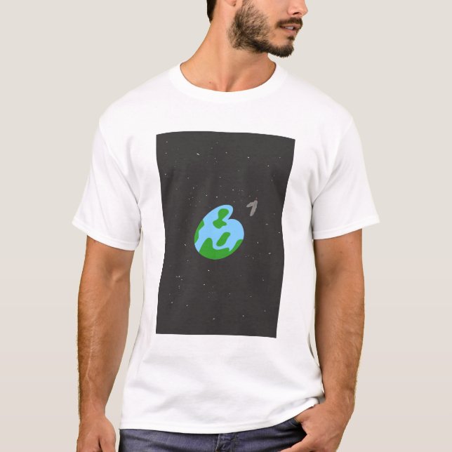 Camiseta 6 Earth 7 Moon (Anverso)